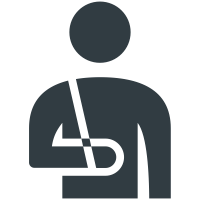 Sports physiotherapy icon